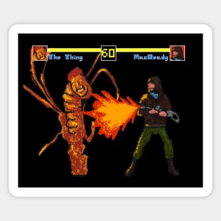 The Thing game Sticker